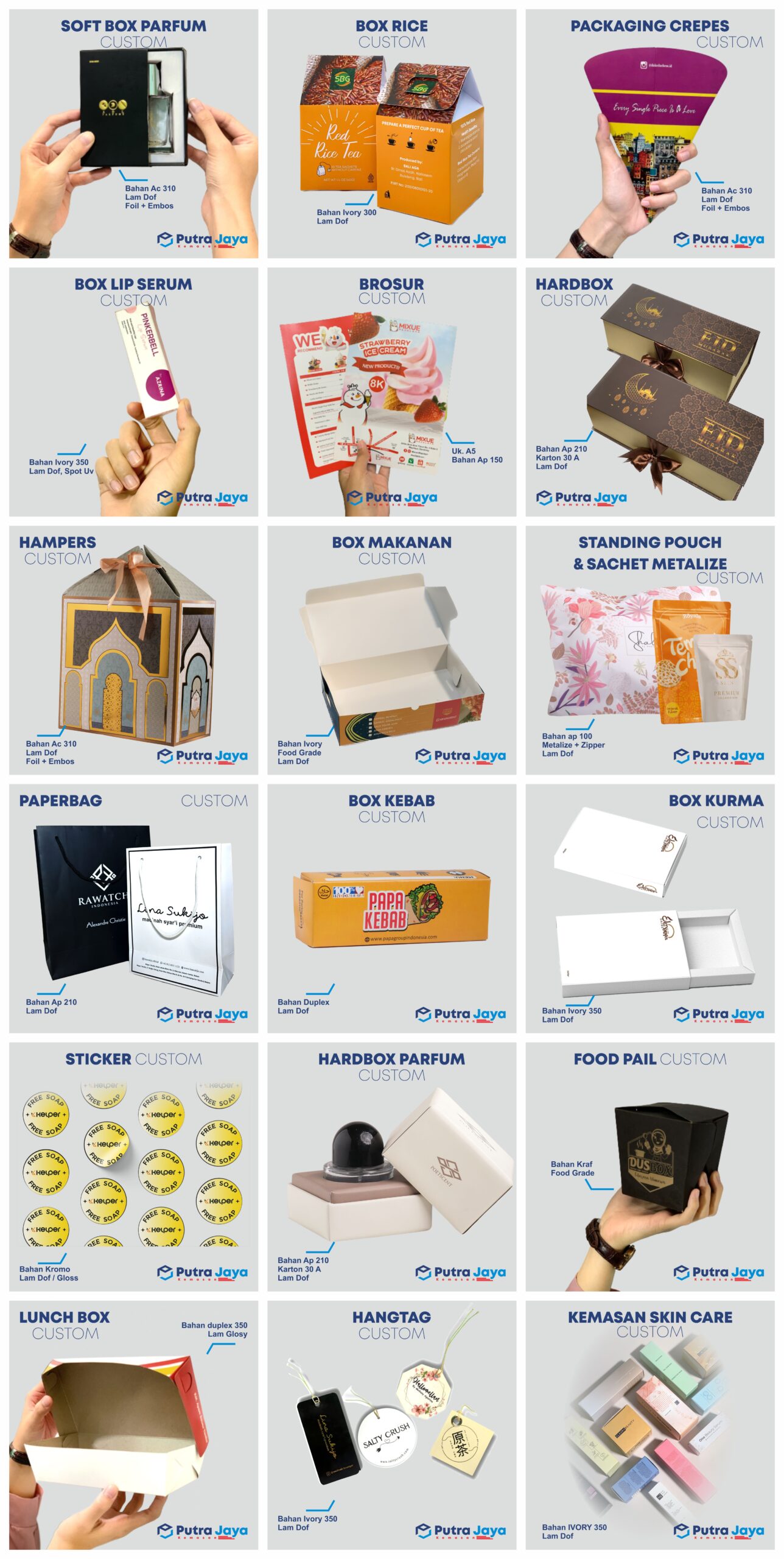 CATALOGUE Berbagai macam kemasan untuk menaikan penjualan anda